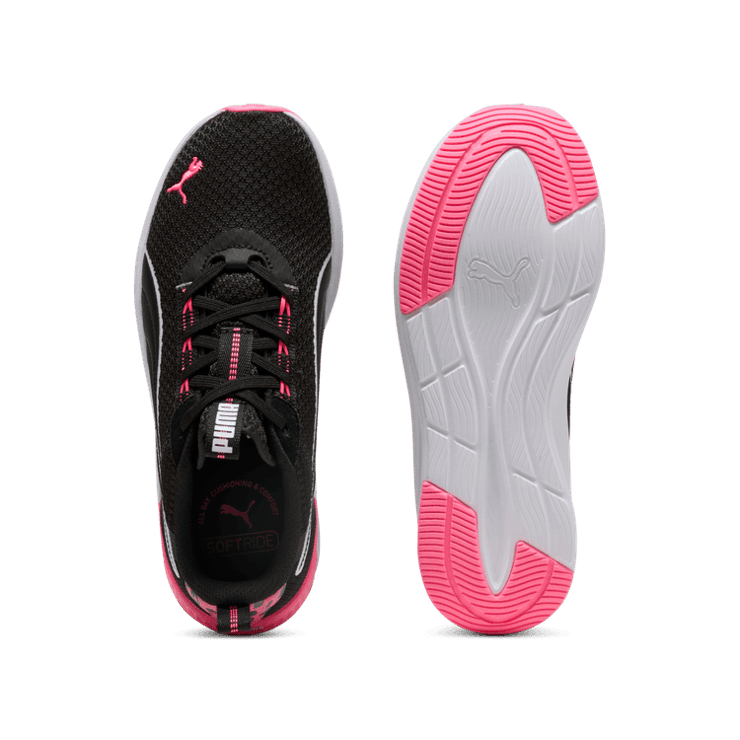 PUMA Softride Harli Hybrid Skins in Black Angle 0