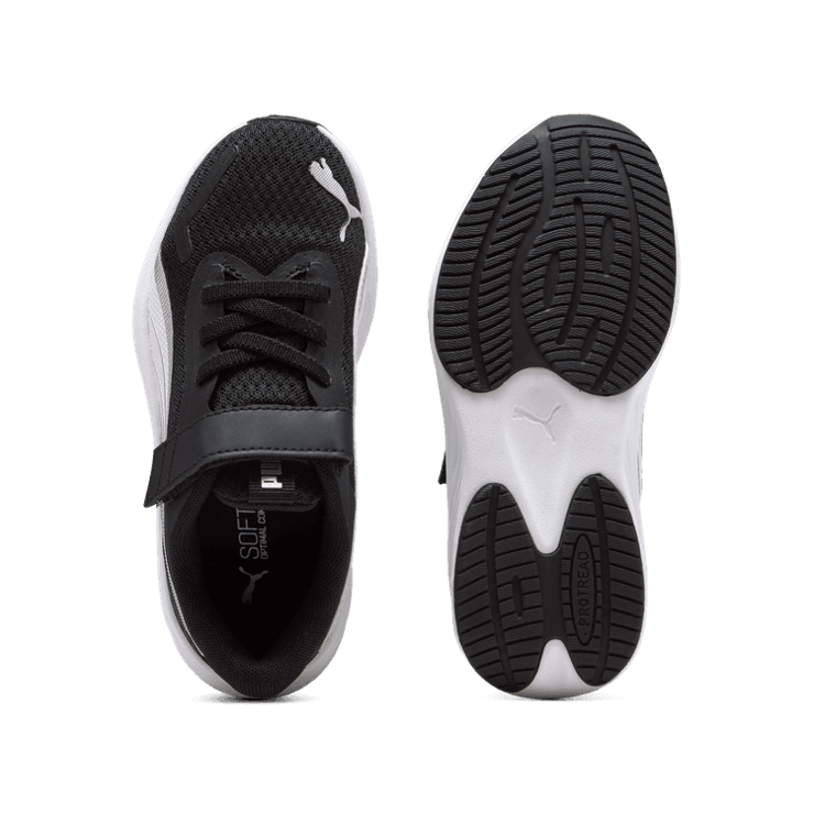 PUMA Pounce Lite Sneakers in Black (PS) Angle 0
