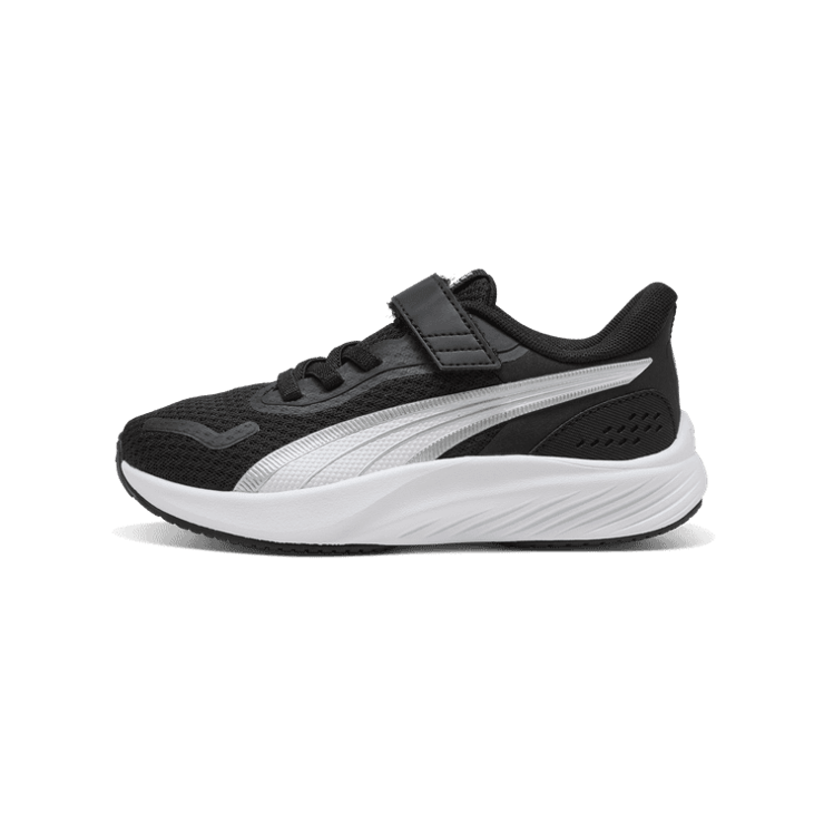 PUMA Pounce Lite Sneakers in Black (PS) Angle 1