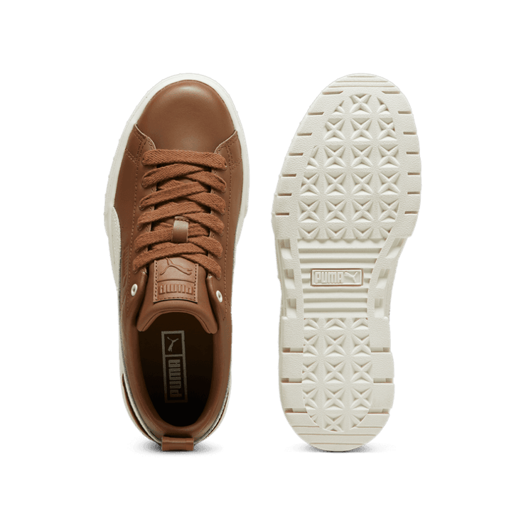 PUMA Mazye Luxe Sneakers in Brown Angle 0