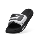 PUMA SoftridePro 24 V Slides in White/Black Angle 2