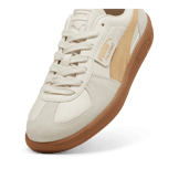PUMA Palermo Leather Sneakers in Alpine Snow/Desert Dust/Gum Angle 2