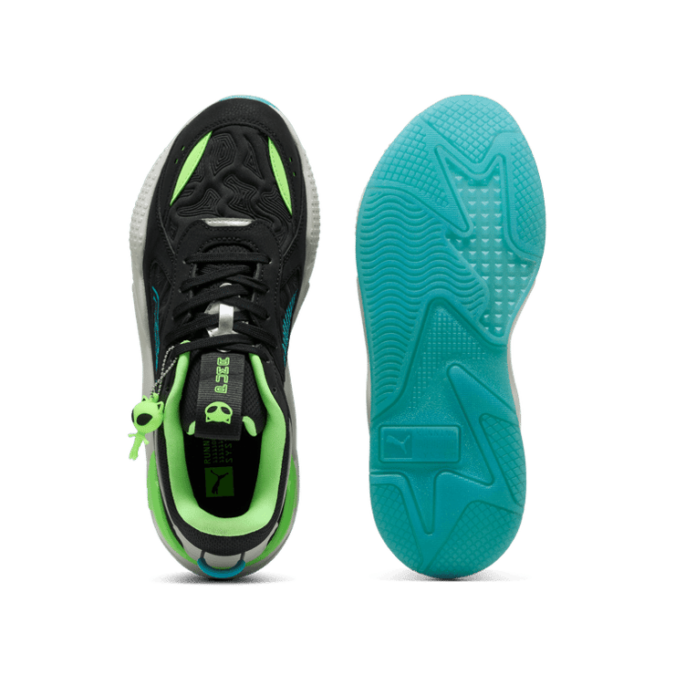PUMA RS-X Alien Sneakers in Black Angle 0