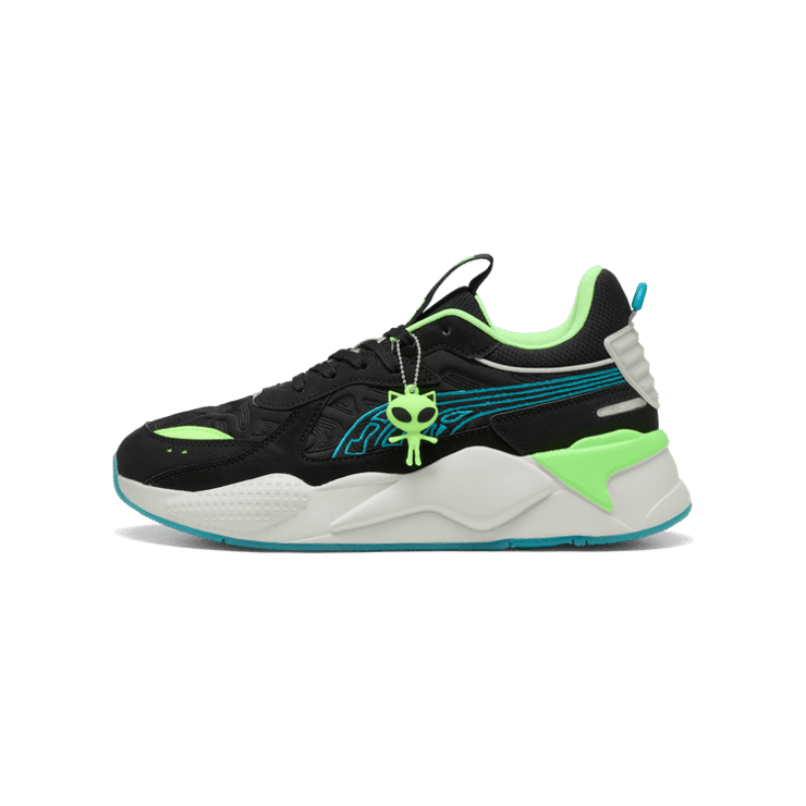 PUMA RS-X Alien Sneakers in Black Angle 1