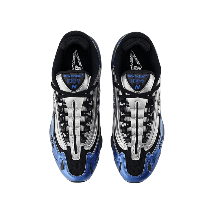 New Balance 1000 Silver Blue Angle 1