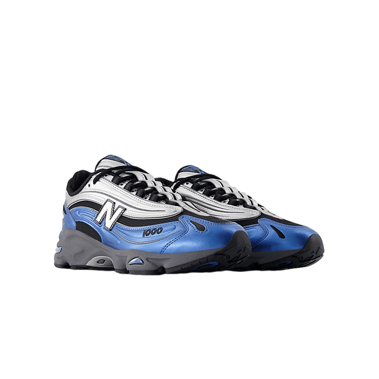 New Balance 1000 Silver Blue Angle 2