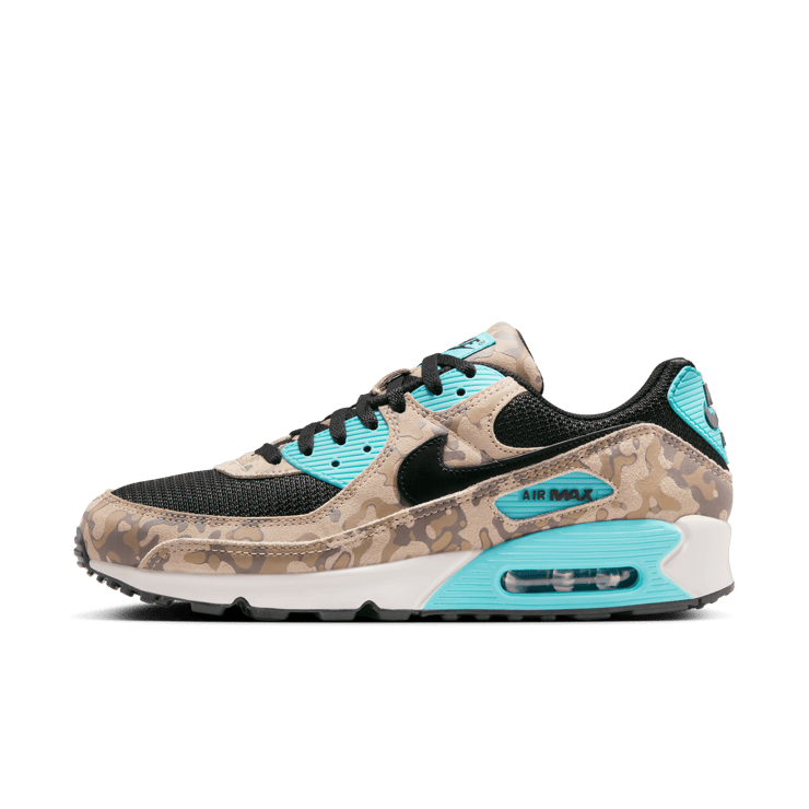Nike Air Max 90 Camo Aurora Green Angle 3