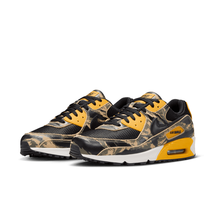 Nike Air Max 90 Camo University Gold Angle 2