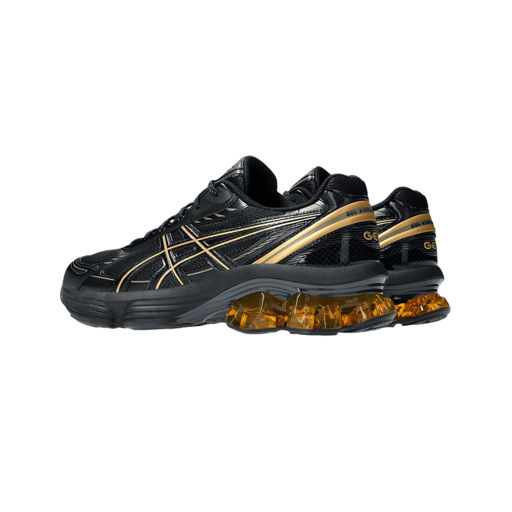 ASICS Gel-Kinetic Fluent Black Gold Angle 1