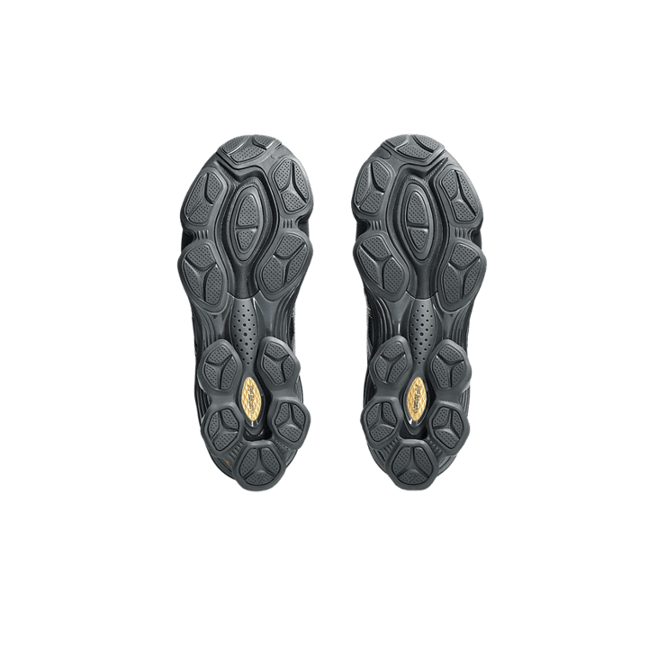 ASICS Gel-Kinetic Fluent Black Gold Angle 5