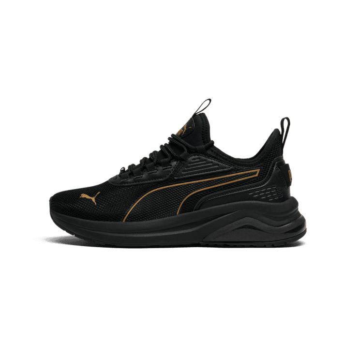 PUMA Amplifier Sneakers in Black Angle 1