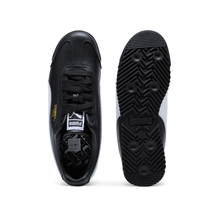 PUMA Roma 24 Standard Sneakers in Black Angle 0