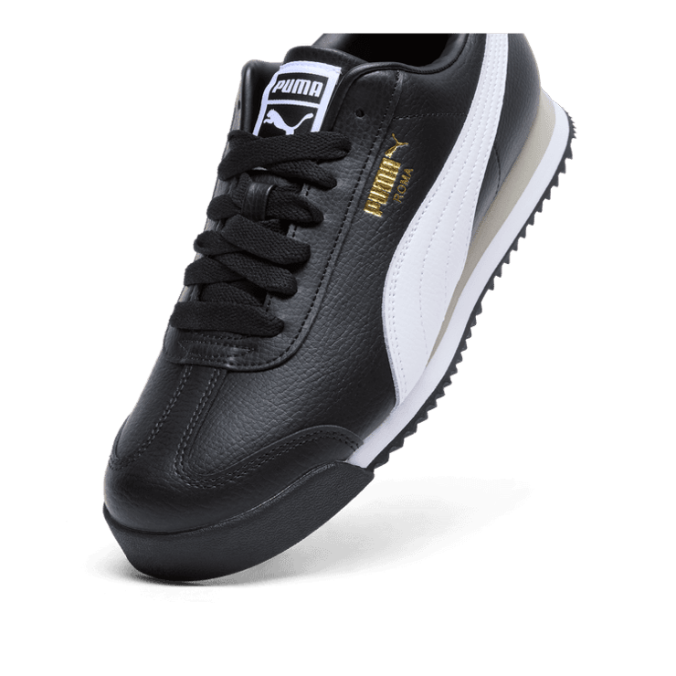 PUMA Roma 24 Standard Sneakers in Black Angle 2