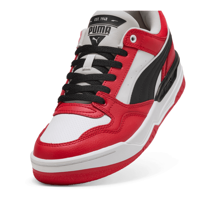 PUMA Rebound Retro Sneakers in Black Angle 2