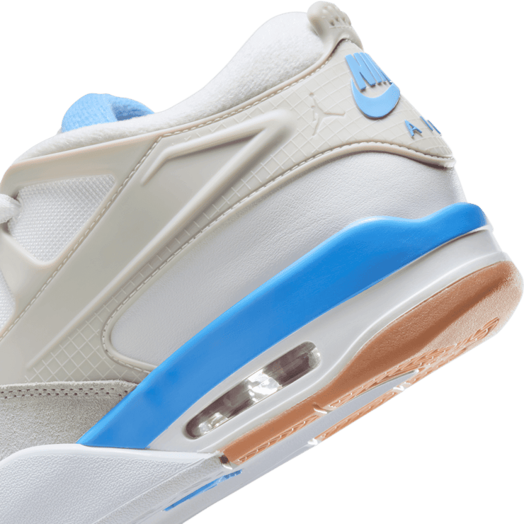 Air Jordan 4 RM White Legend Blue Angle 5