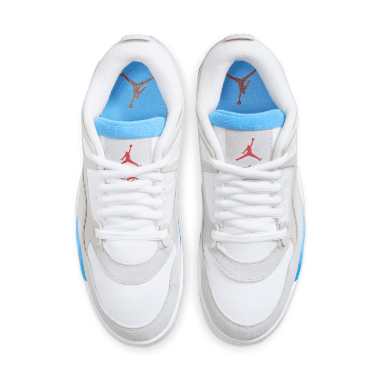 Air Jordan 4 RM White Legend Blue Angle 1
