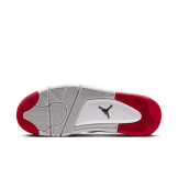 Air Jordan 4 RM White Fire Red Black Angle 0