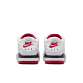 Air Jordan 4 RM White Fire Red Black Angle 3