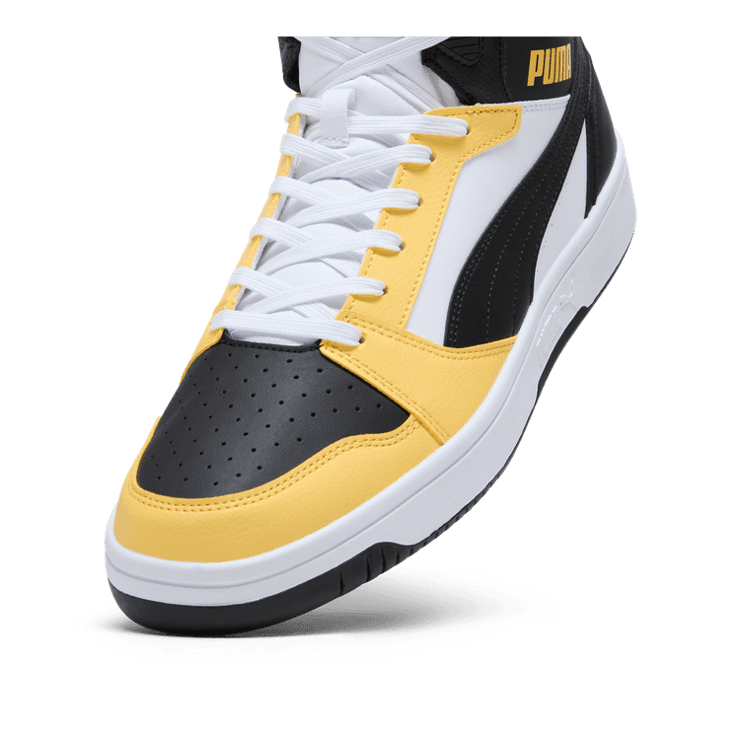 PUMA Rebound Sneakers in White Angle 2