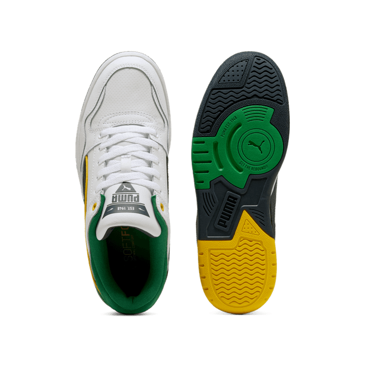 PUMA Rebound Retro Sneakers in White Angle 0