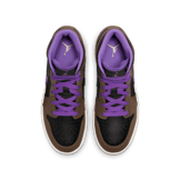 Air Jordan 1 Mid Palomino Wild Berry Angle 1