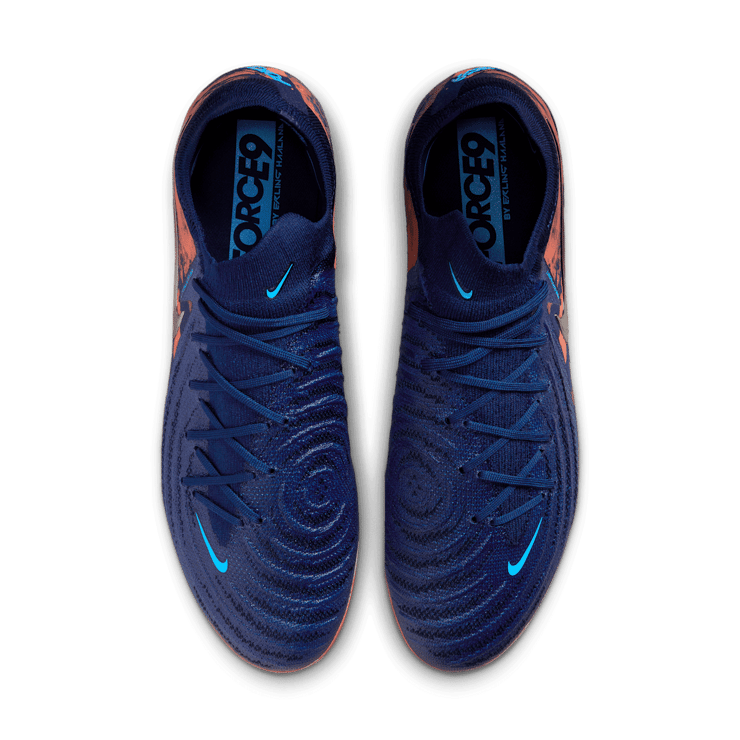 Nike Phantom GX II Elite FG Erling Haaland Blue Void Angle 1