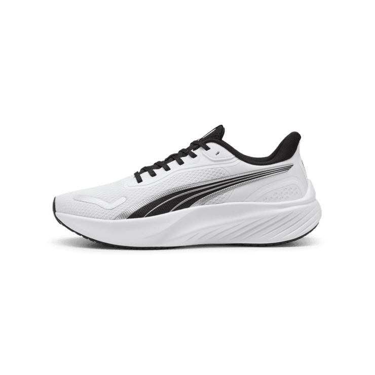 PUMA Pounce Lite Sneakers in White Angle 1