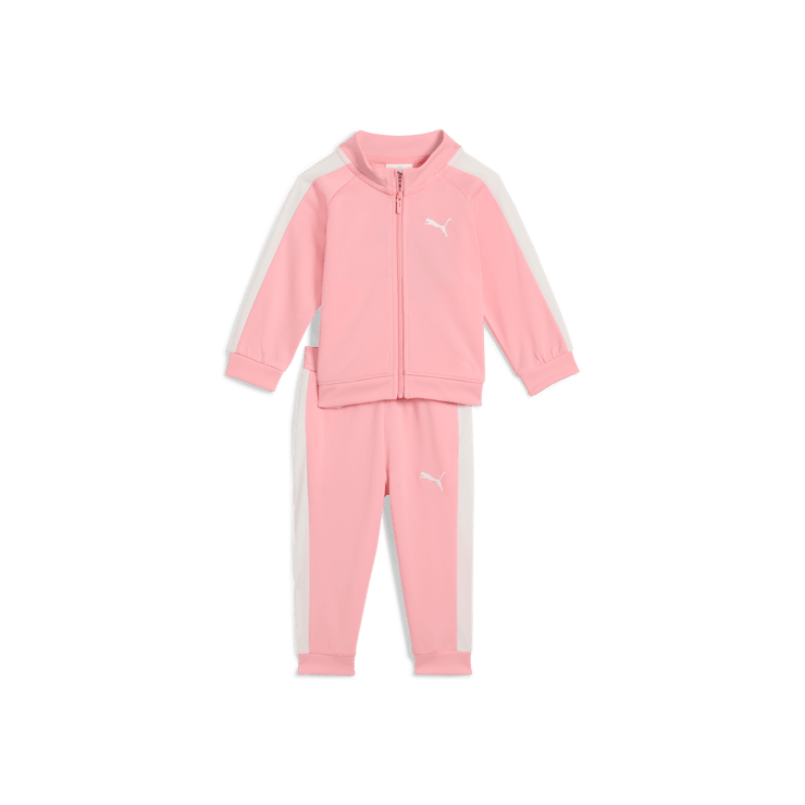 PUMA 2-Piece Minicats T7 s' Jacket Set in Pink (TD) Angle 1