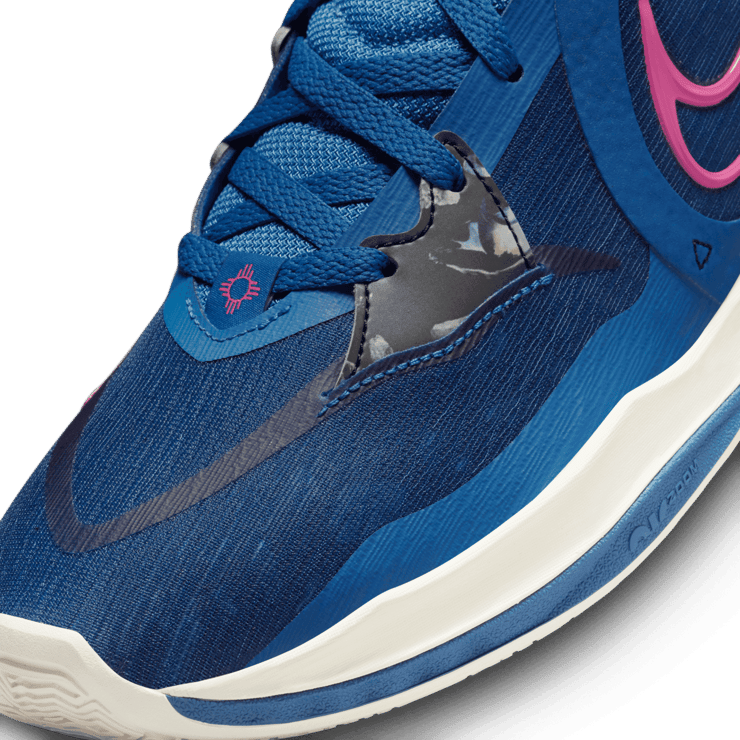 Nike Kyrie Low 5 Marina Blue Pinksicle Angle 4