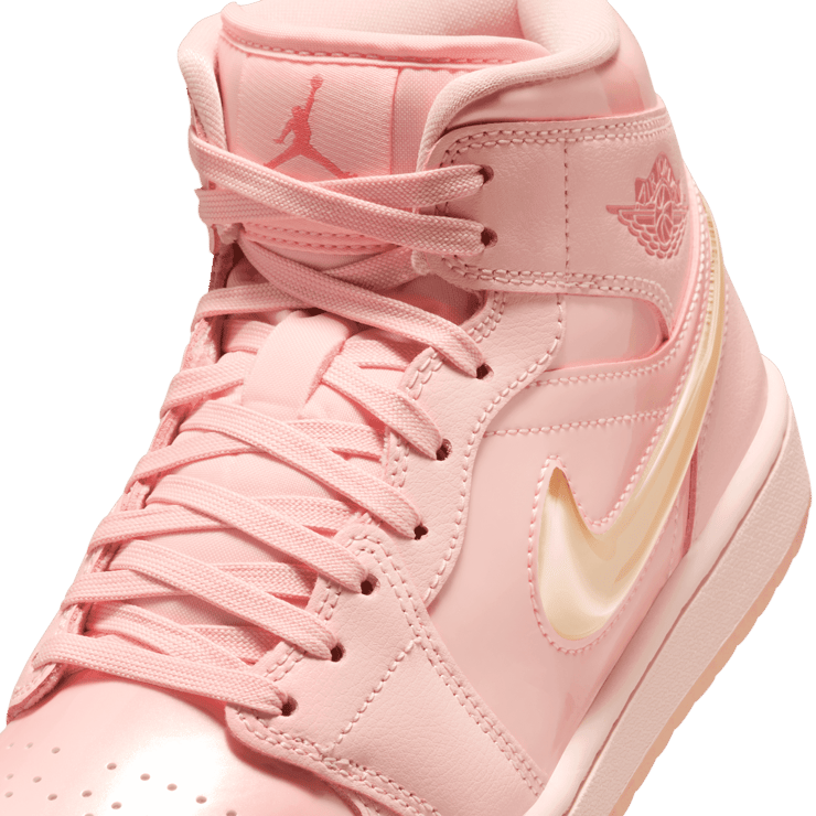 Air Jordan 1 Mid SE in Pink | HF3173-600 Angle 4