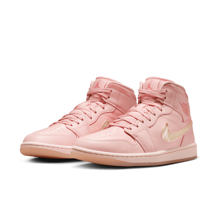 Air Jordan 1 Mid SE in Pink | HF3173-600 Angle 2