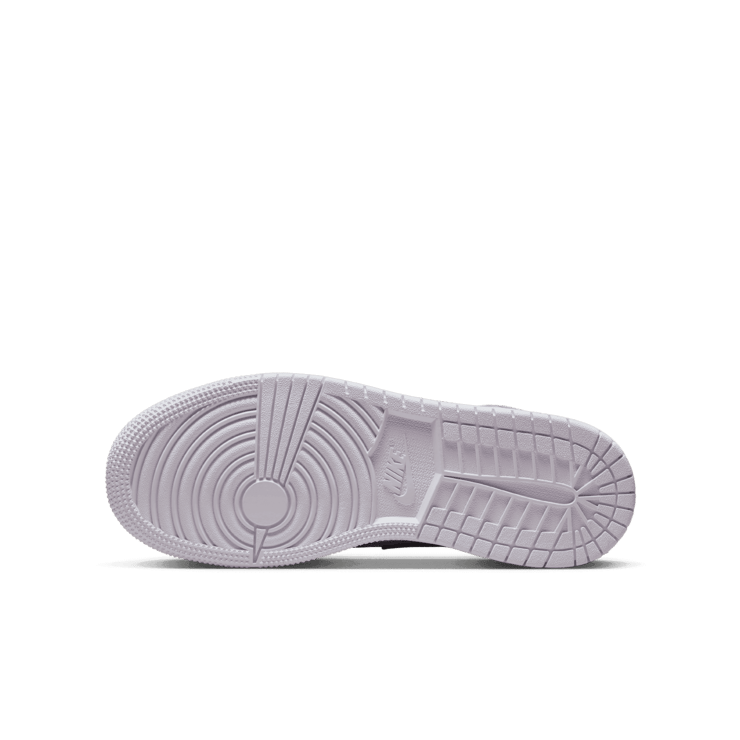 Air Jordan 1 Mid Barely Grape Rush Fuchsia (GS) Angle 0