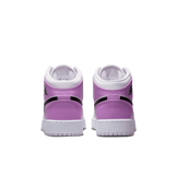 Air Jordan 1 Mid Barely Grape Rush Fuchsia (GS) Angle 3