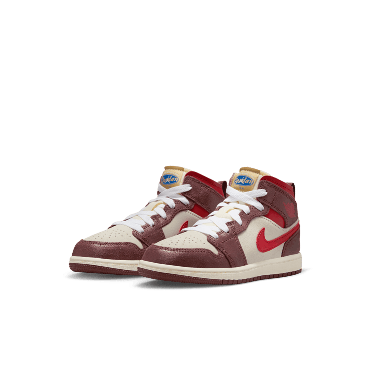 Jordan 1 Mid SE in White | HF3198-100 (PS) Angle 2