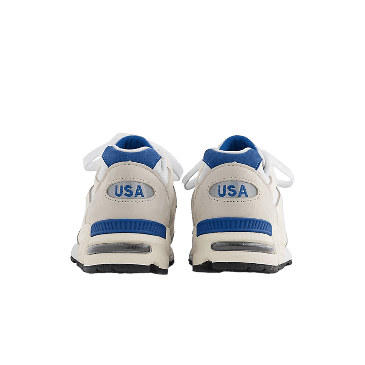 New Balance 990v2 Made in USA White Blue Angle 1