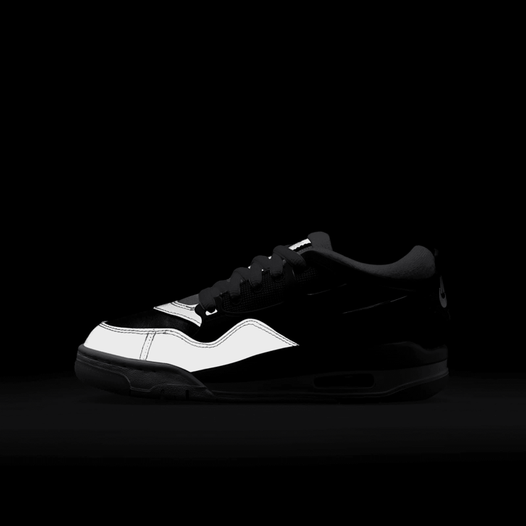 Air Jordan 4 RM in Black | HV5187-010 (GS) Angle 8