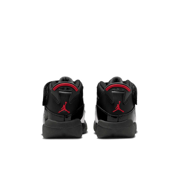 Jordan 6 Rings in Black | 323420-026 (TD) Angle 3