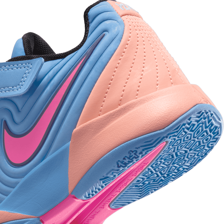 Nike Ja 2 Blue Beyond Hyper Pink Apricot Agate Blue Void (PS) Angle 5