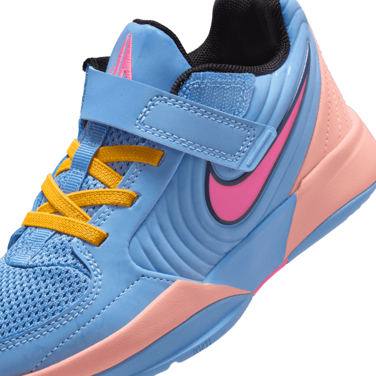 Nike Ja 2 Blue Beyond Hyper Pink Apricot Agate Blue Void (PS) Angle 4
