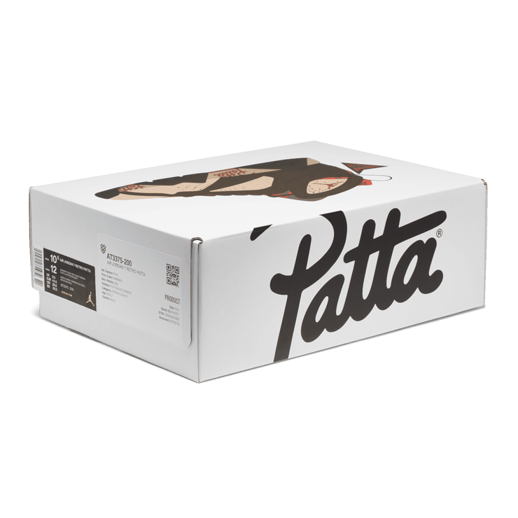 Jordan 7 Retro Patta Shimmer Angle 6