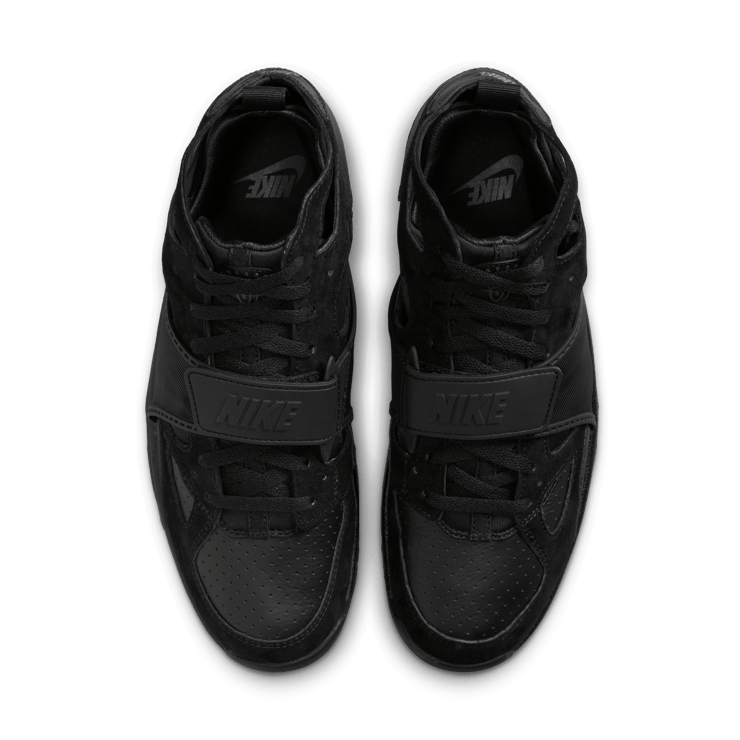 Nike Air Trainer Huarache Triple Black Angle 7