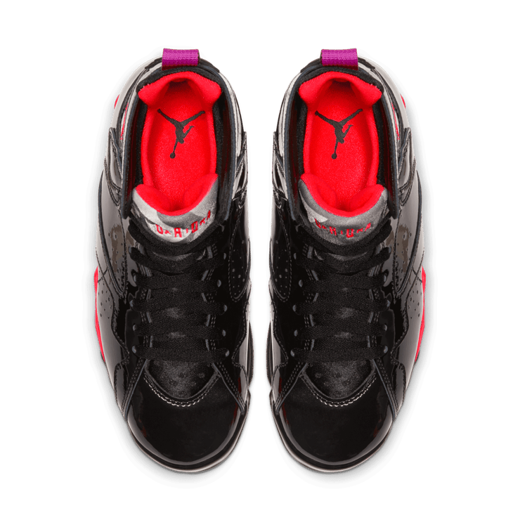 Jordan 7 Retro Black Patent (W) Angle 1