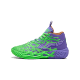 PUMA HOO x TMNT MB.04 R&D Basketball in Green (PS) (GS) Angle 1