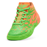 PUMA x LAMELO BALL x TMNT L&M MB.04 Sneakers in Green (PS) Angle 2
