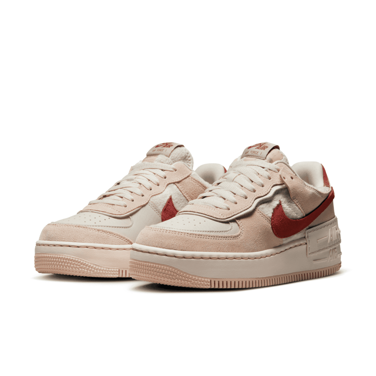 Nike Air Force 1 Shadow Shimmer Mars Stone (W) Angle 3