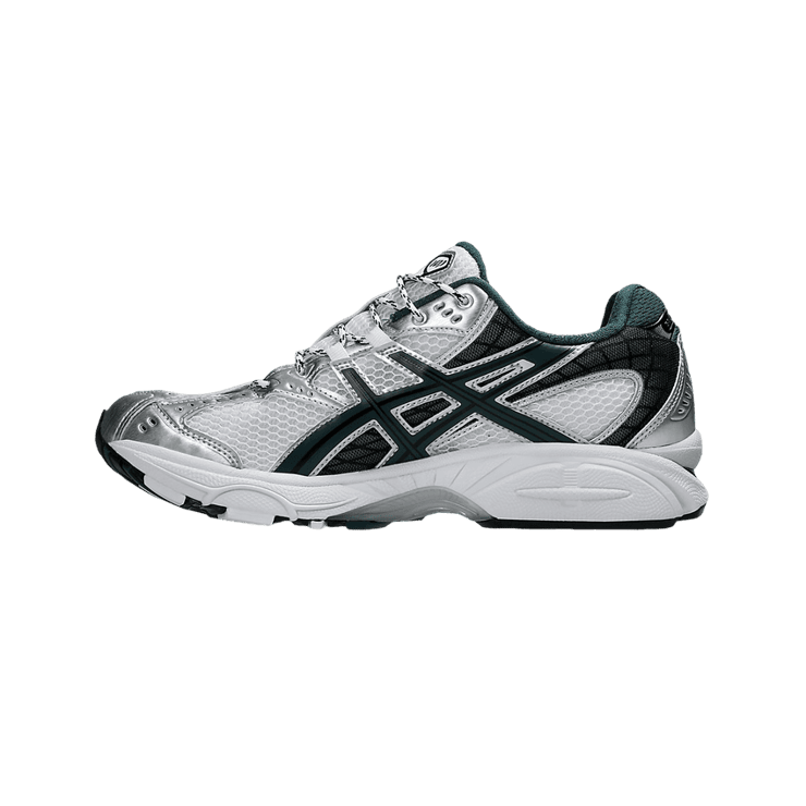 ASICS Gel-Nimbus 10.1 White Saxon Green Angle 2