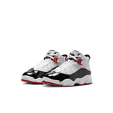 Jordan 6 Rings in White | 323432-164 (PS) Angle 2