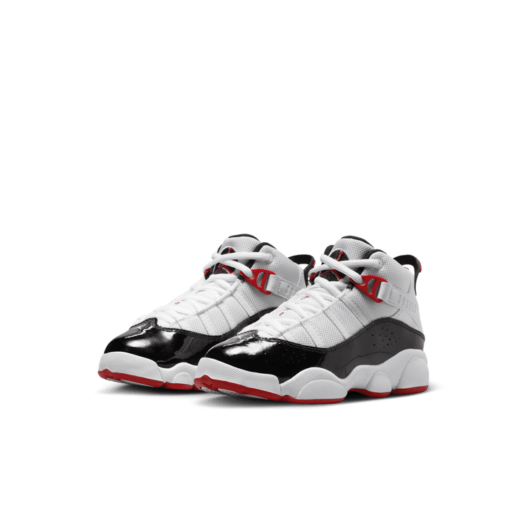 Jordan 6 Rings in White | 323432-164 (PS) Angle 2