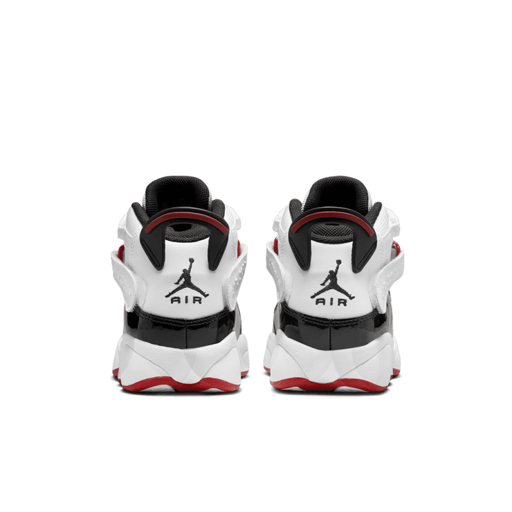 Jordan 6 Rings in White | 323419-164 (GS) Angle 3