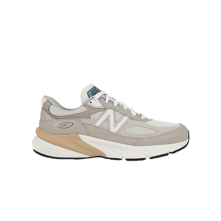 New Balance 990v6 Made in USA Light Mushroom Moonrock Angle 2